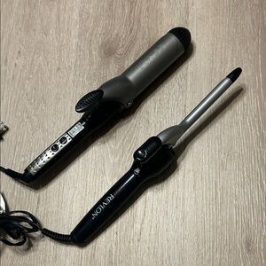 Conair and Revlon Curling Iron Bundle .5in and 2in